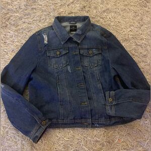 One5One jeans jacket size 1X